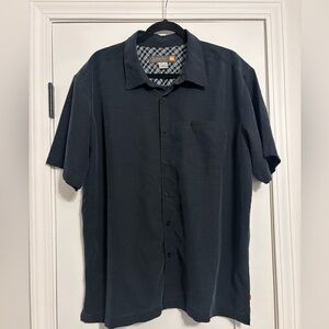 Men's Black Short Sleeve Shirt Quicksilver brand